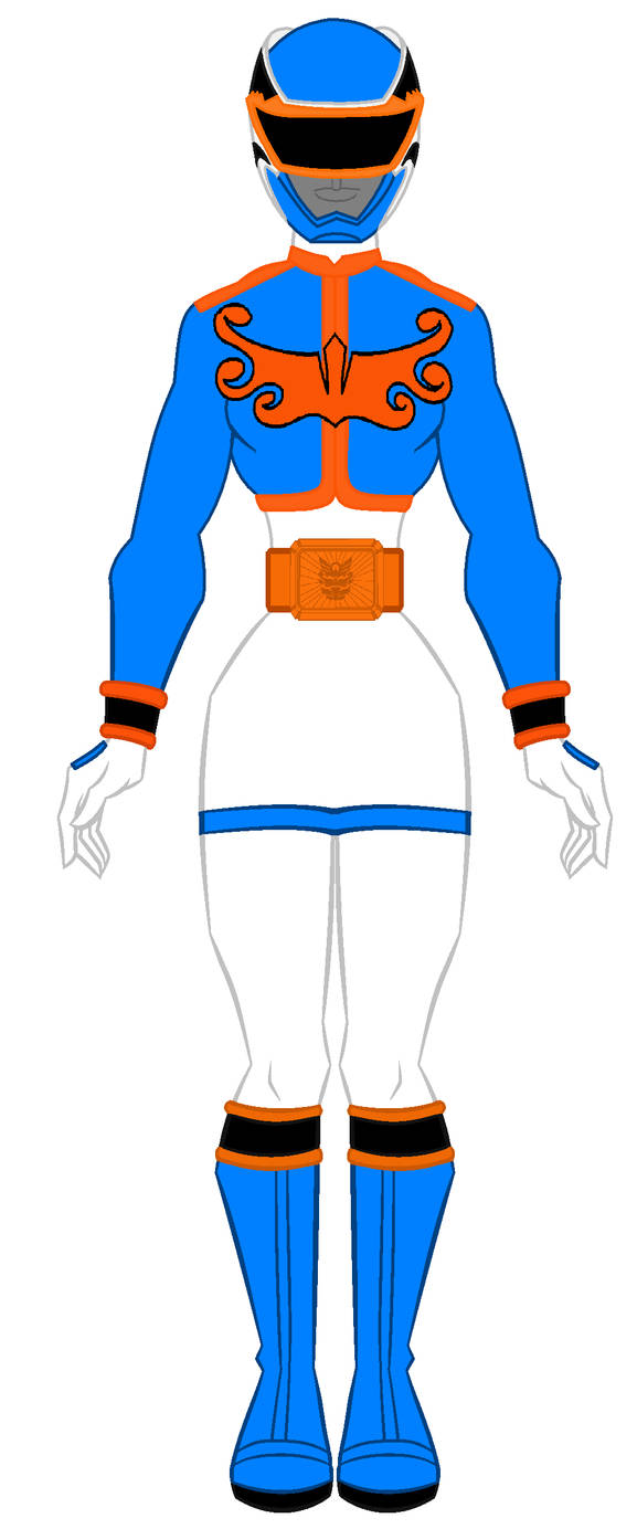 19. Power Ranger Mega Force - Light Blue Ranger by PowerRangersWorld999 ...