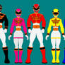 19. Power Rangers Mega Force Full Set