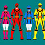 14.  Power Ranger Mystic Force Full Set