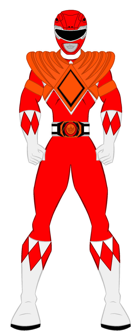 Mighty Morphin Power Rangers - Red Ranger by PowerRangersWorld999 on ...