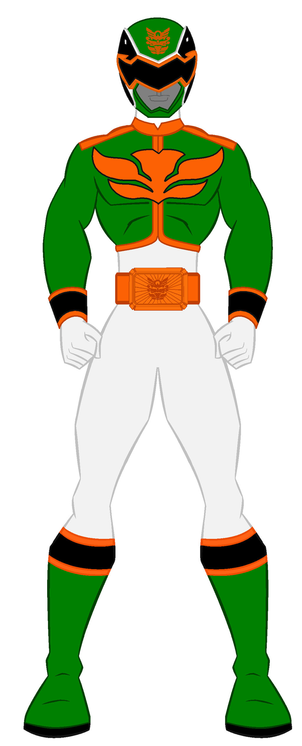 19. Power Rangers Megaforce - Green Ranger by PowerRangersWorld999 on ...