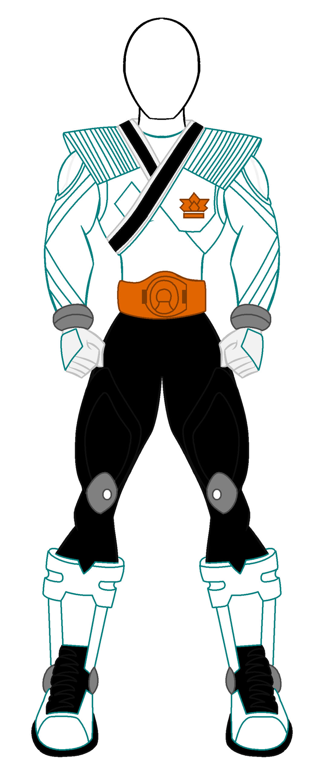 Power Rangers Samurai - Mega Mode boy outline by PowerRangersWorld999 ...