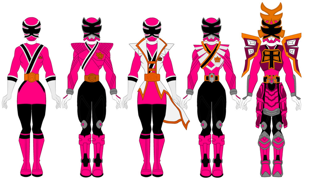 Power Rangers Samurai - Pink Ranger Evolution by PowerRangersWorld999 ...
