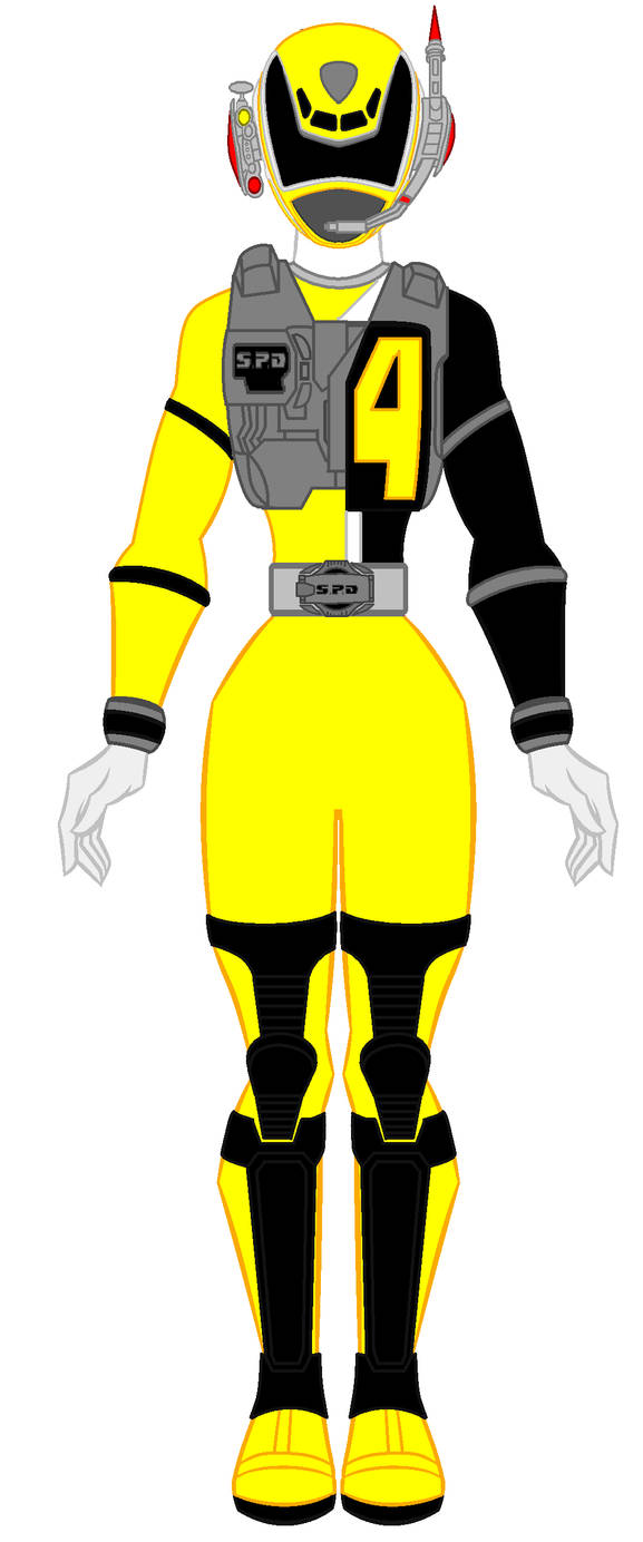 Power Rangers Spd - Swat Mode Yellow Ranger by PowerRangersWorld999 on ...
