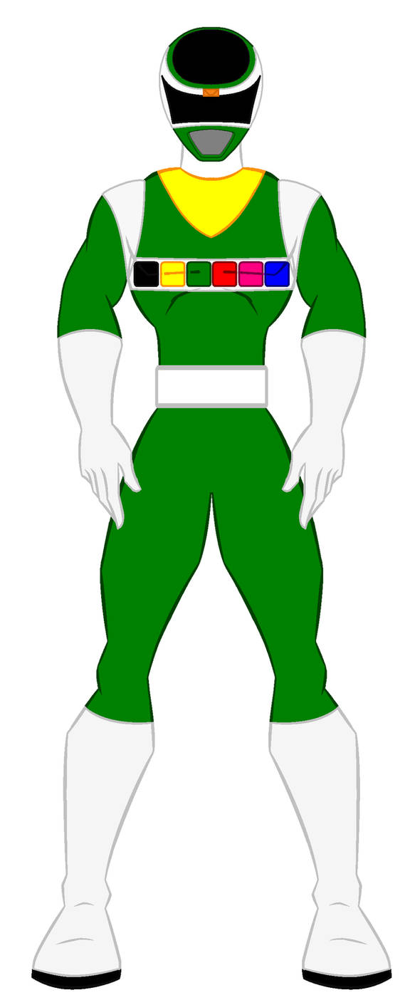 Power Rangers In Space - Green Ranger by PowerRangersWorld999 on DeviantArt