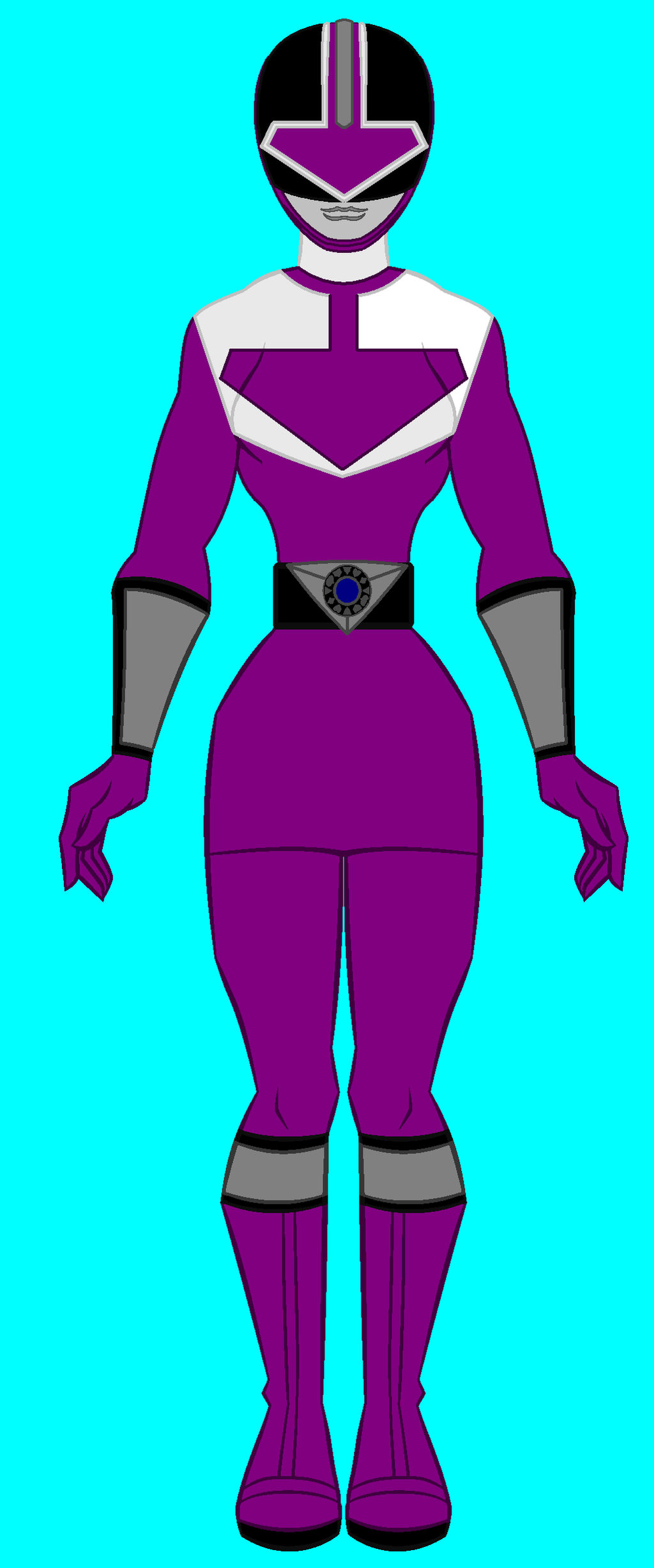 Power Rangers Time Force Purple Ranger by PowerRangersWorld999 on