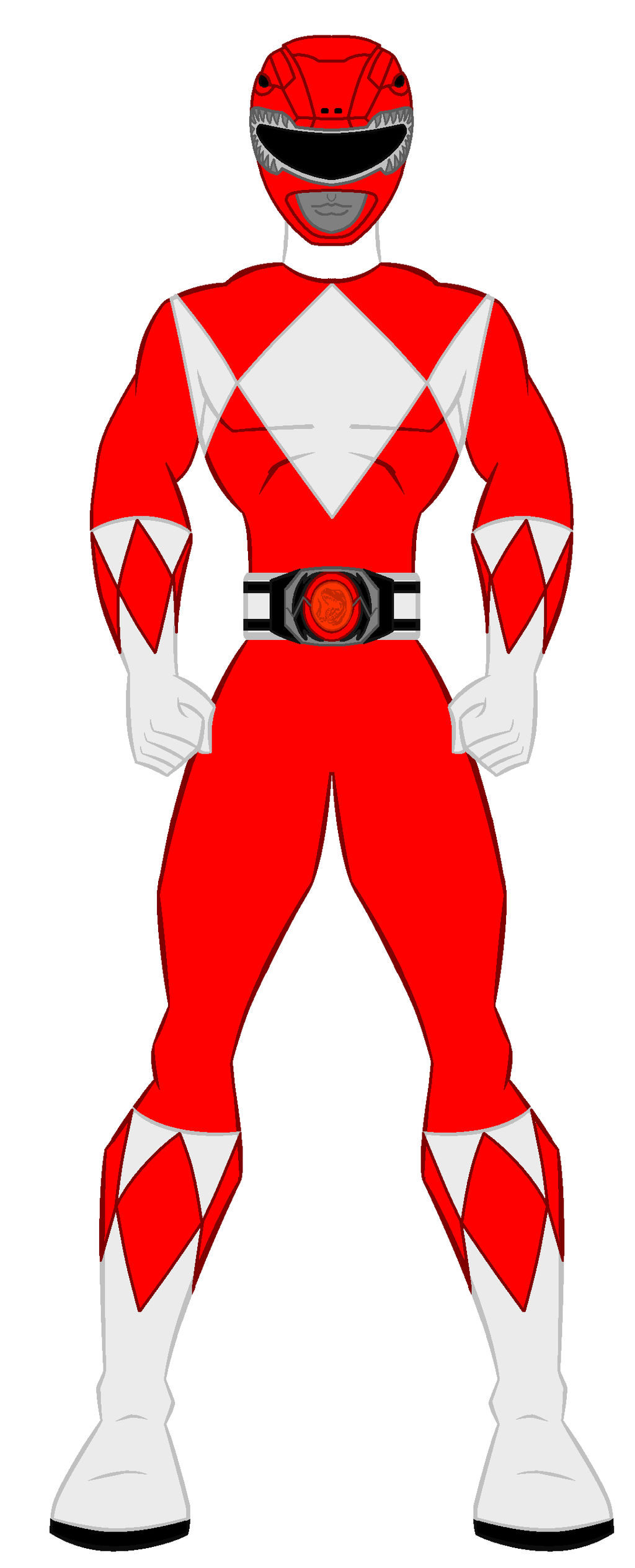 1. Mighty Morphin Power Rangers - Red Ranger by PowerRangersWorld999 on  DeviantArt