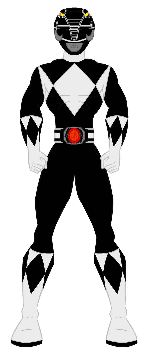 1. Mighty Morphin Power Rangers - Black Ranger by PowerRangersWorld999 ...