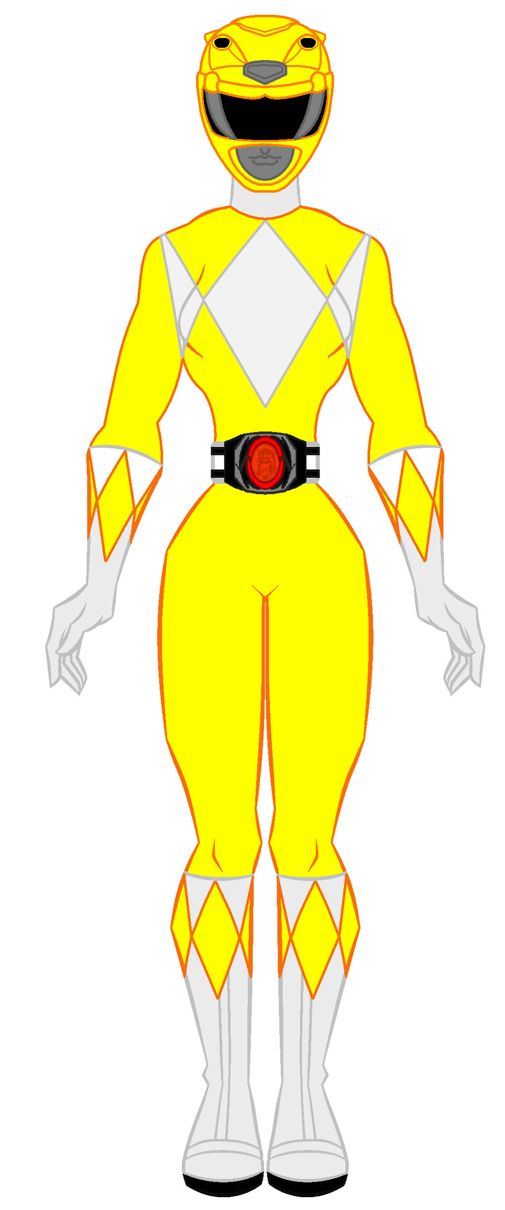 1. Mighty Morphin Power Rangers - Yellow Ranger by PowerRangersWorld999 ...