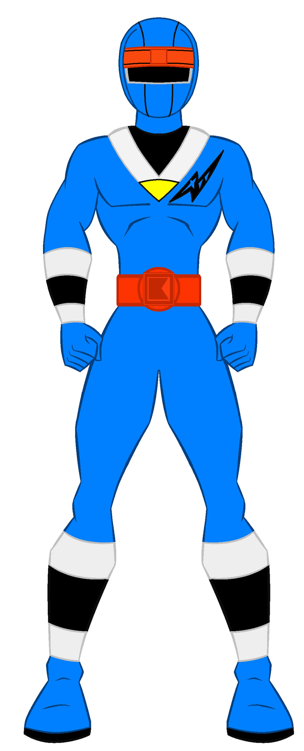 3.5. Mighty Morphin Alien Rangers - Blue Ranger by PowerRangersWorld999 ...