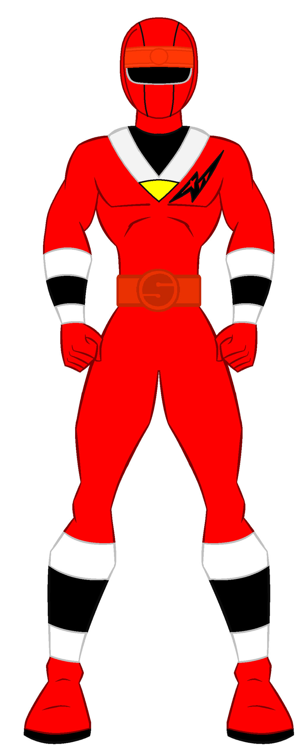 3.5. Mighty Morphin Alien Rangers - Red Ranger by PowerRangersWorld999 ...