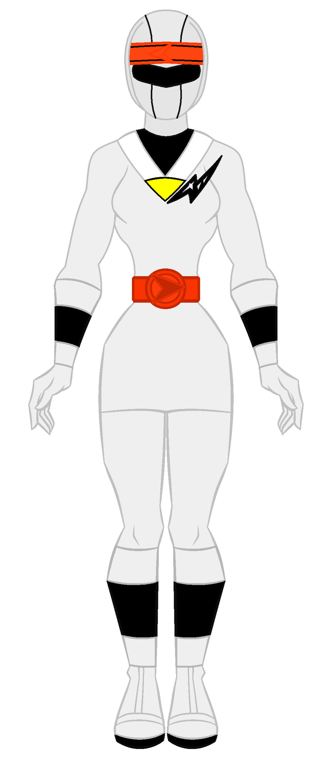White Alien Ranger Robe 3.5. Mighty Morphin Alien Rangers - White Ranger by ...