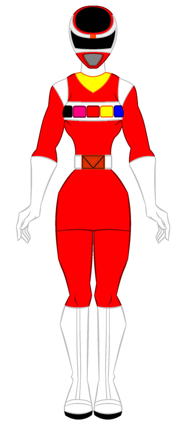 6. Power Rangers In Space - Red Ranger Girl by PowerRangersWorld999 on ...
