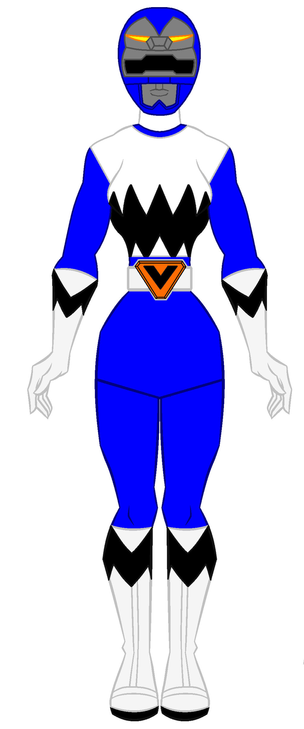 7. Power Rangers Lost Galaxy - Blue Ranger Girl by PowerRangersWorld999 ...