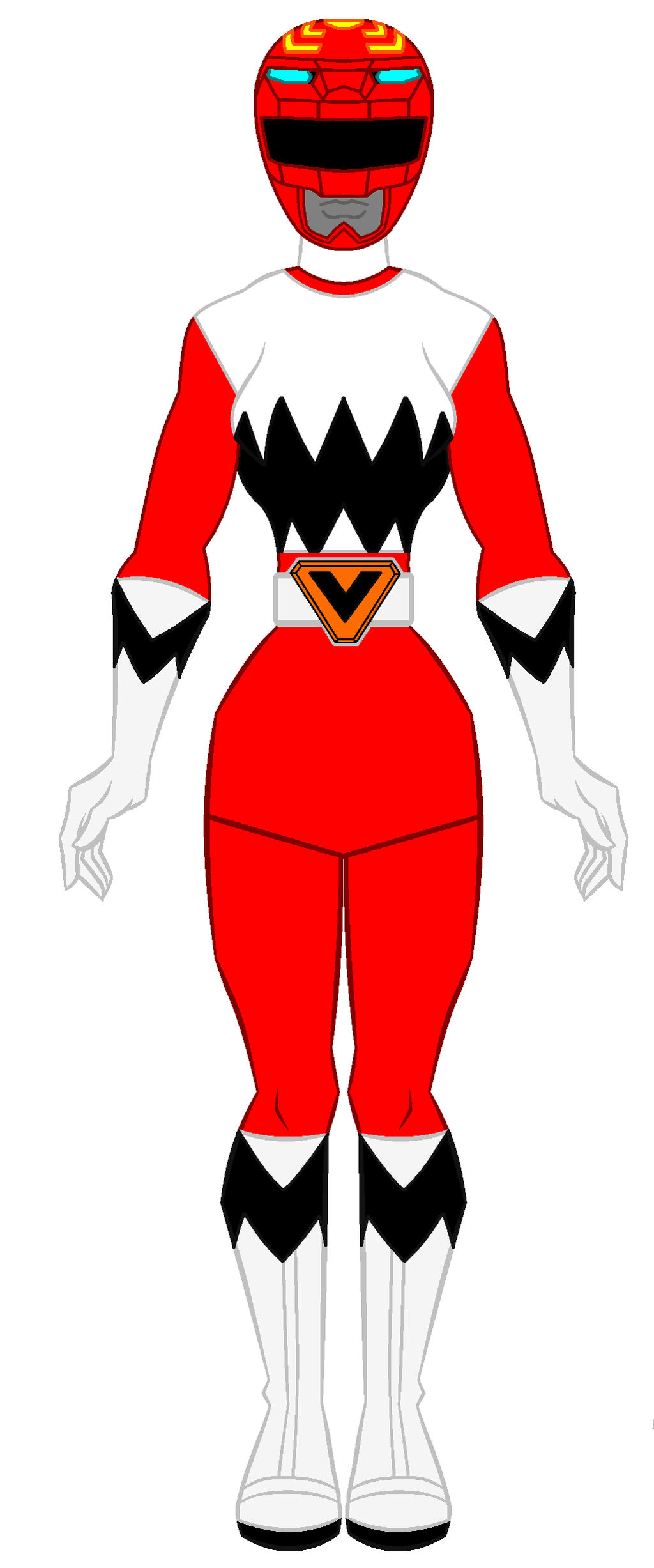 7. Power Rangers Lost Galaxy - Red Ranger Girl by PowerRangersWorld999 ...