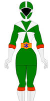 8. Power Rangers Lightspeed Rescue - Green Ranger 