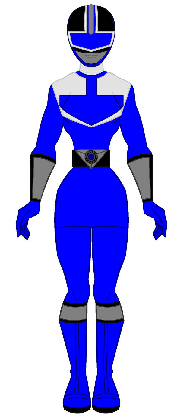 9. Power Rangers Time Force - Blue Ranger Girl by PowerRangersWorld999 ...