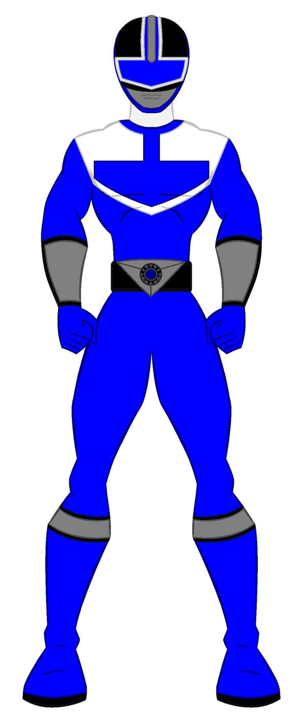9. Power Rangers Time Force - Blue Ranger by PowerRangersWorld999 on ...