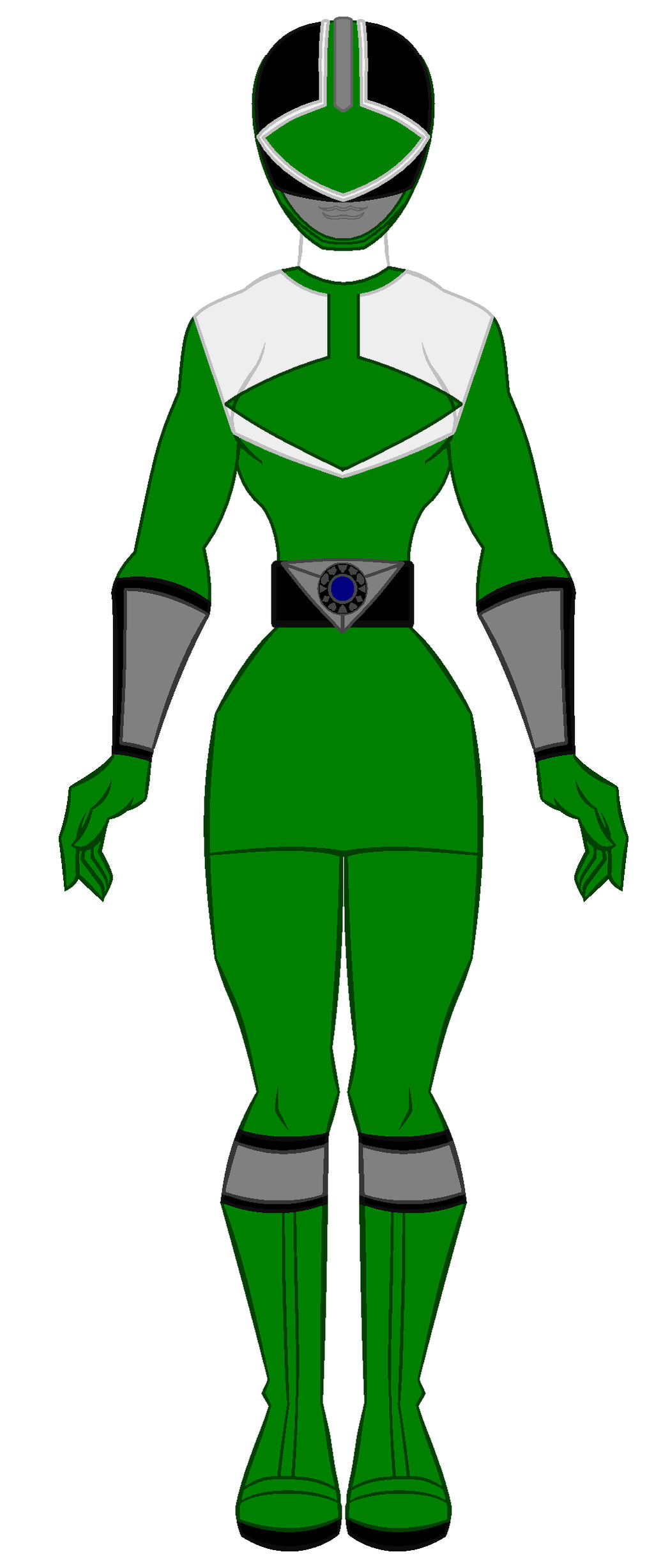 9. Power Rangers Time Force - Green Ranger Girl by PowerRangersWorld999 ...