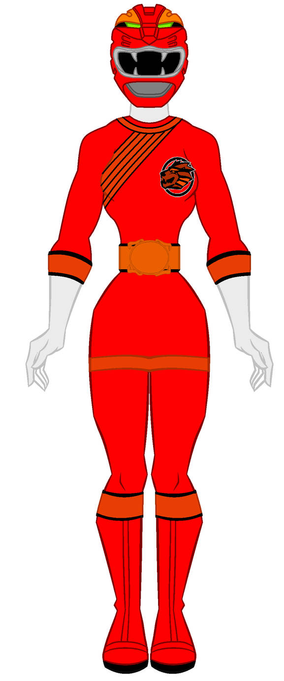 10. Power Rangers Wild Force - Red Rangers Girl by PowerRangersWorld999 ...