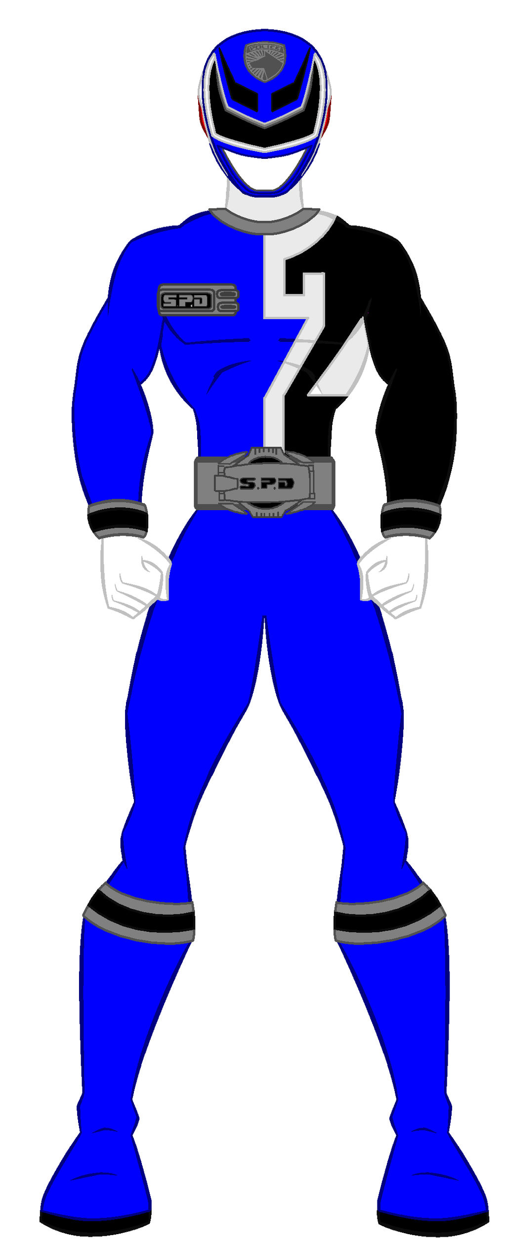 13. Power Rangers Spd - Blue Ranger by PowerRangersWorld999 on DeviantArt