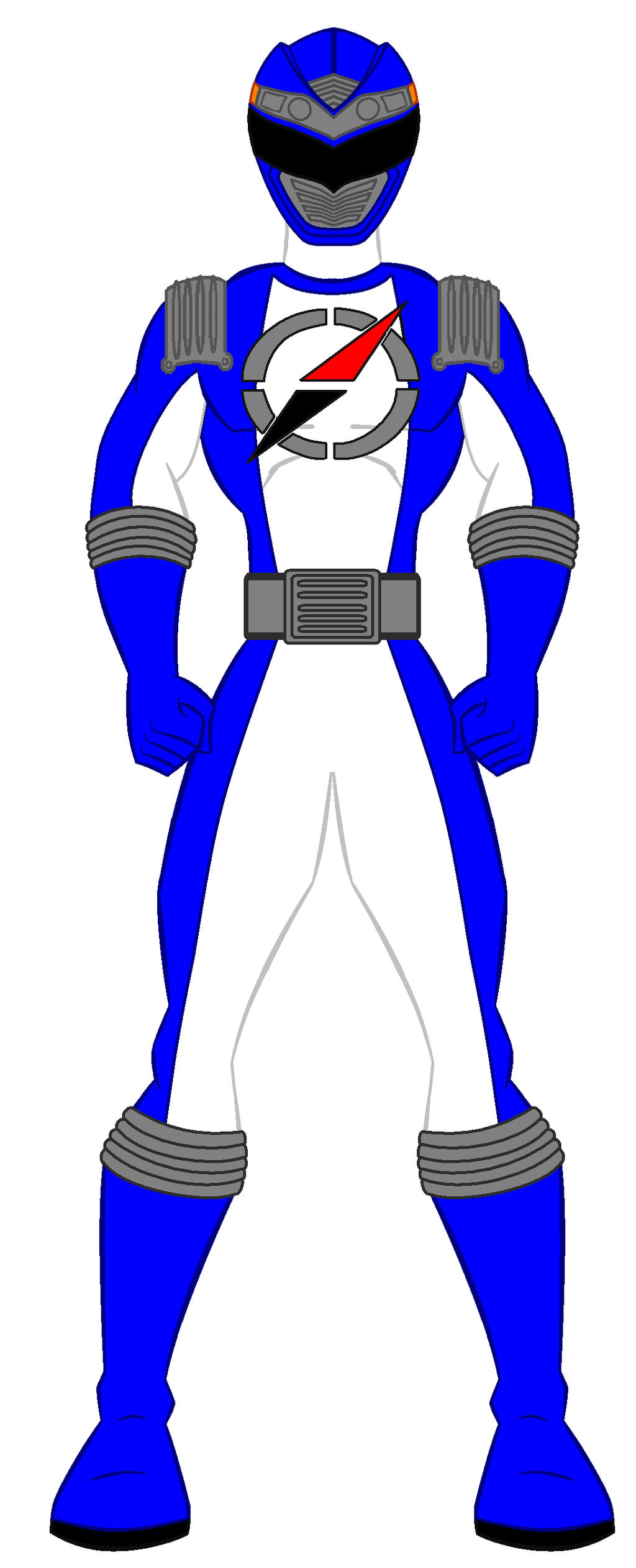 15. Power Rangers Operation Overdrive - Blue Range by ...