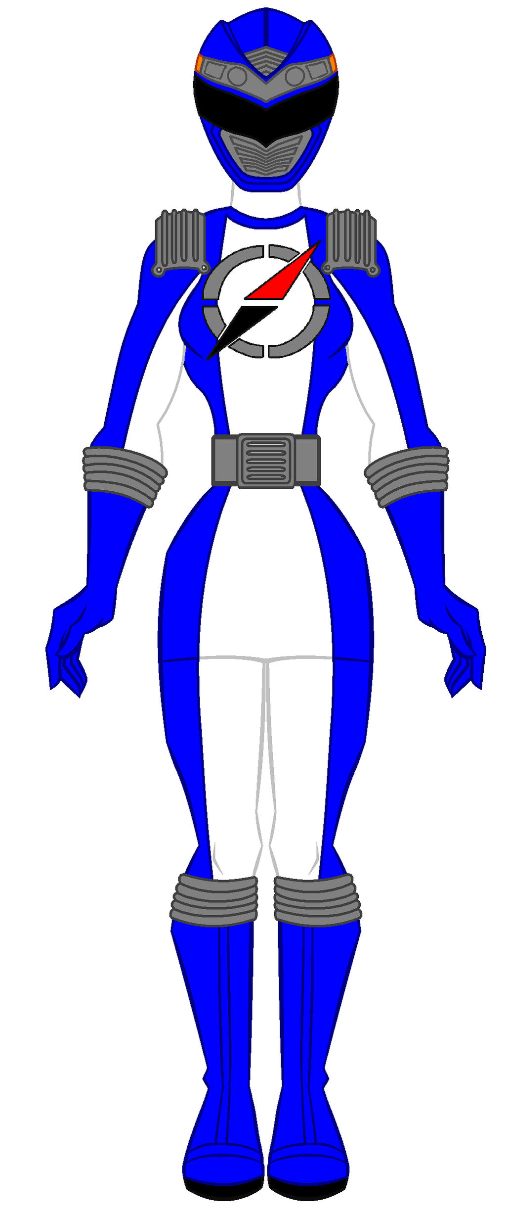 15. Power Rangers Operation Overdrive - Blue Range by ...