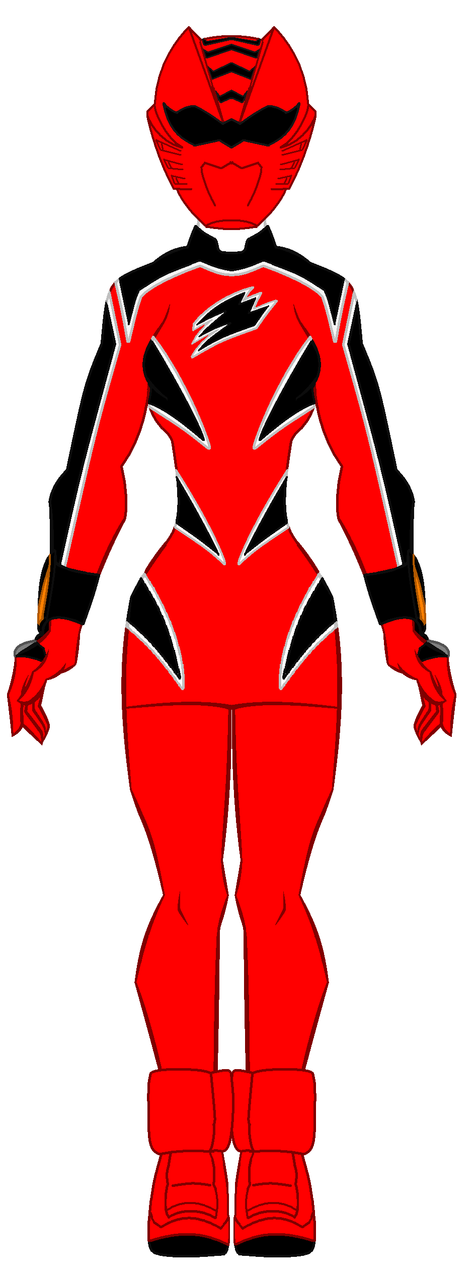 16. Power Rangers Jungle Fury - Red Ranger Girl by PowerRangersWorld999 ...