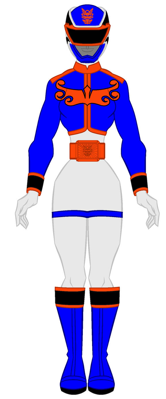 19. Power Rangers Mega Force - Blue Ranger Girl by PowerRangersWorld999 ...