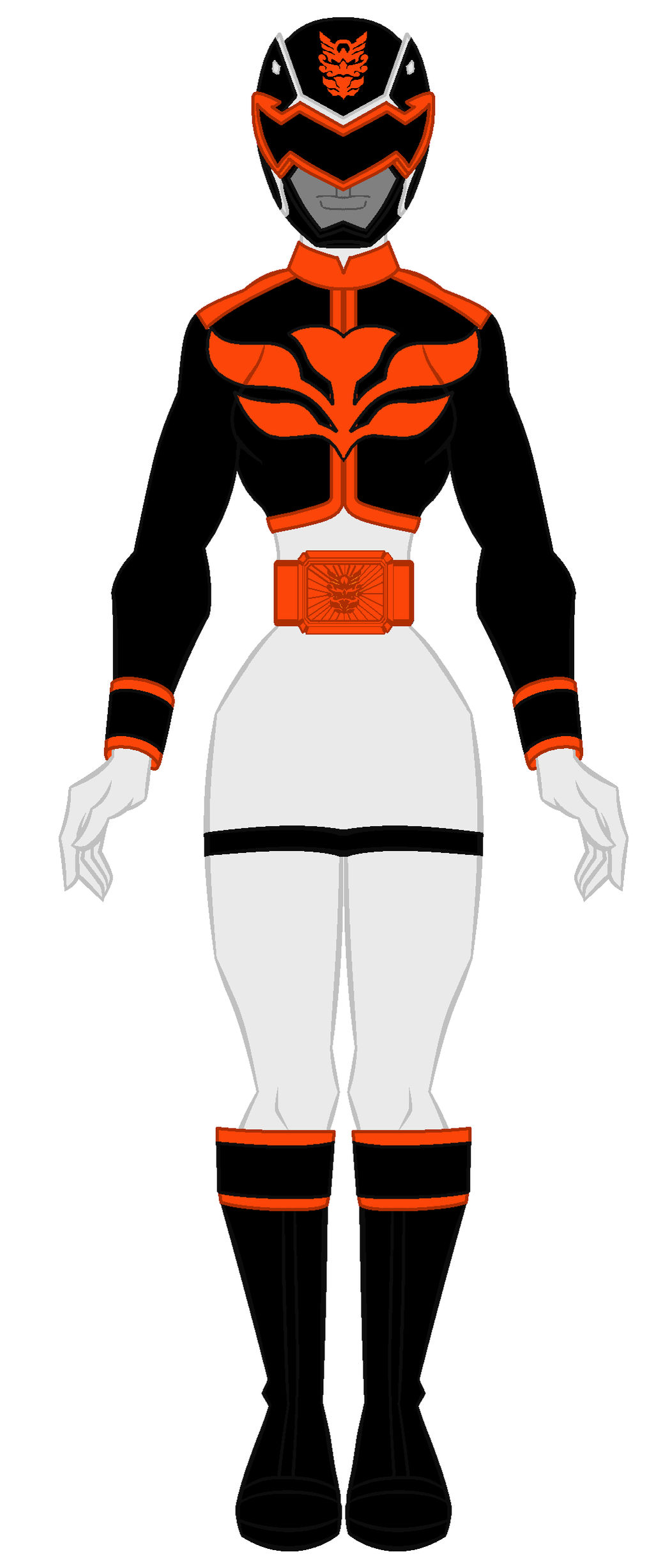 Black Megaforce Ranger Deviantart 19. Power Rangers Mega Force - Black Ranger Girl by ...