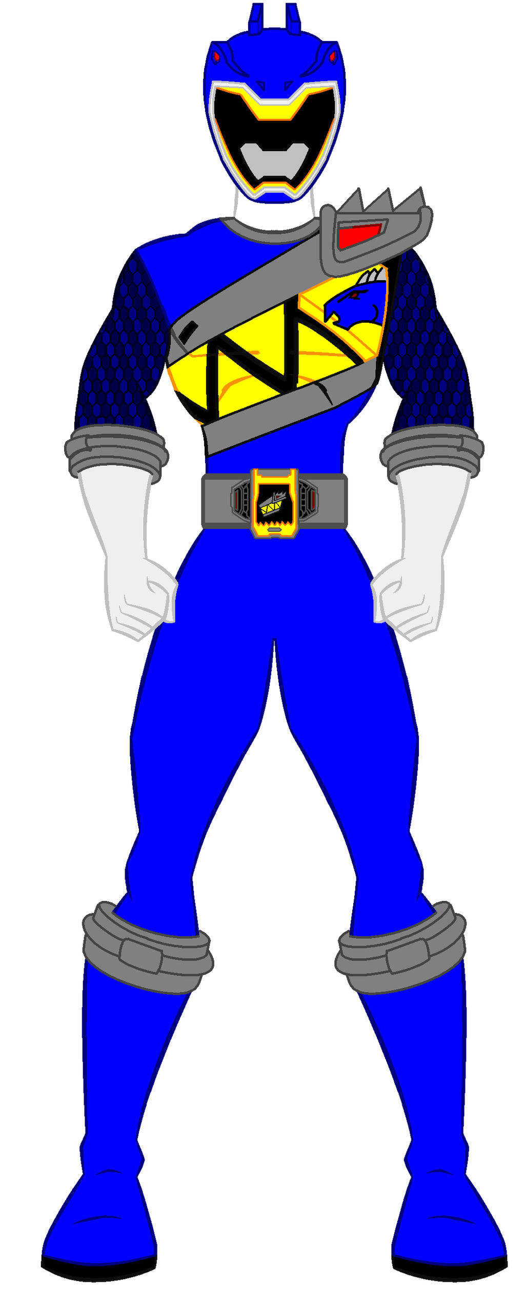 21. Power Rangers Dino Charge - Blue Ranger by PowerRangersWorld999 on ...