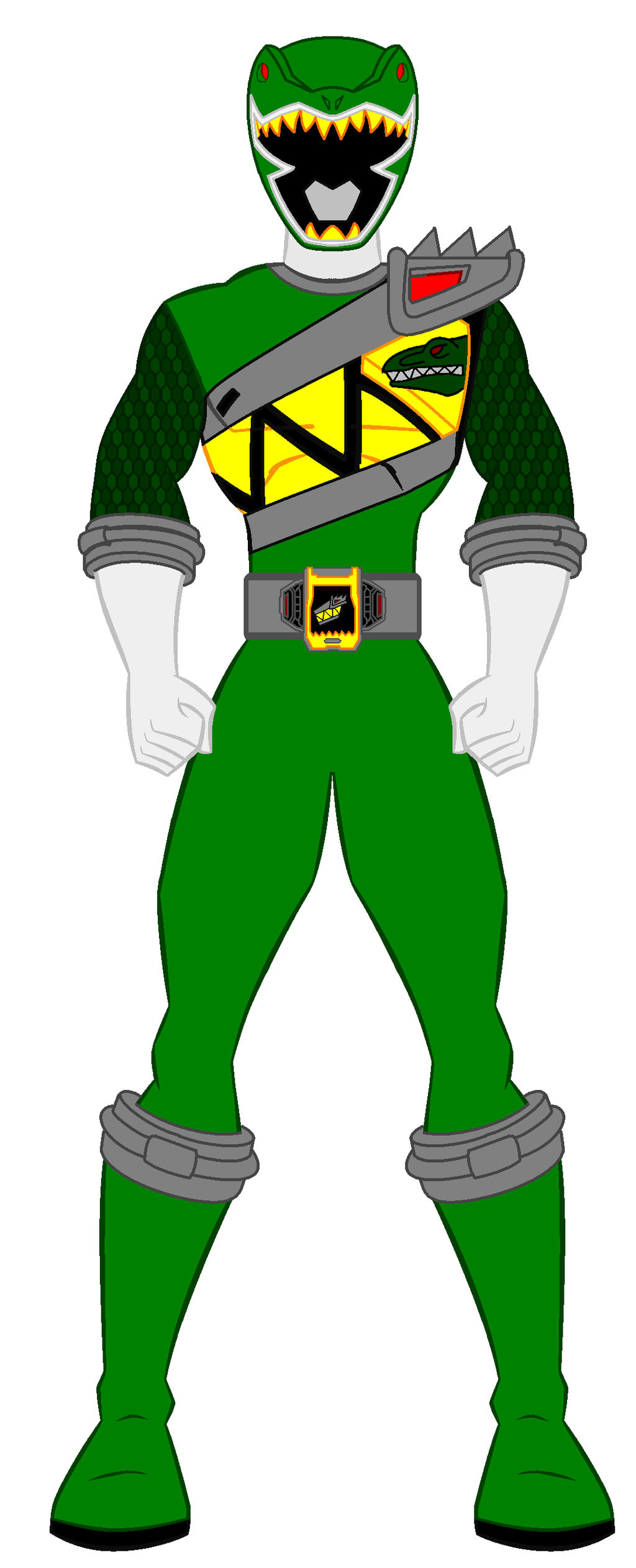 21. Power Rangers Dino Charge - Green Ranger by PowerRangersWorld999 on ...