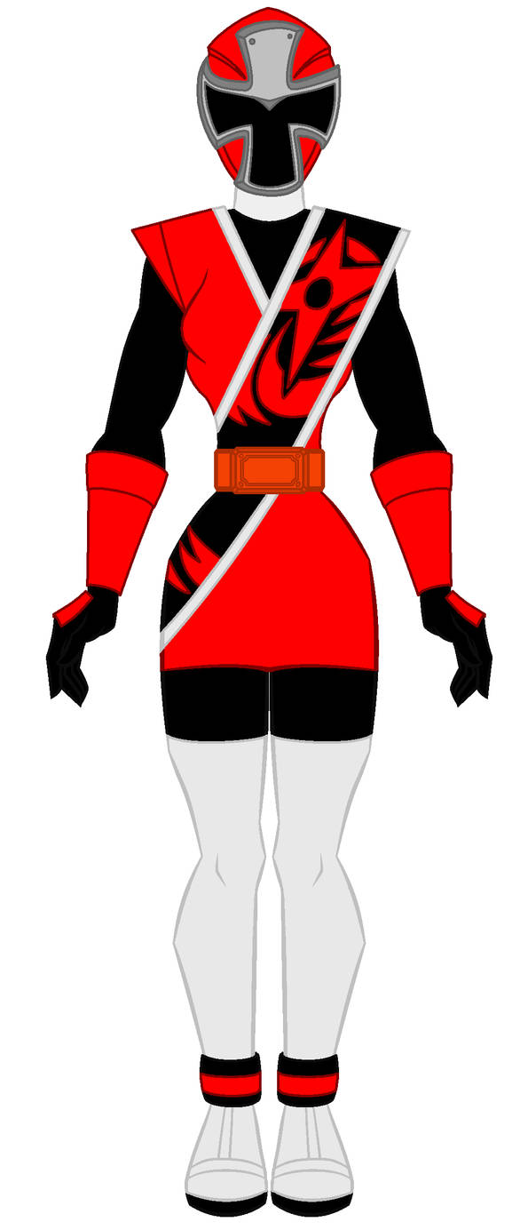 23. Power Rangers Ninja Steel - Red Ranger Girl by PowerRangersWorld999 ...