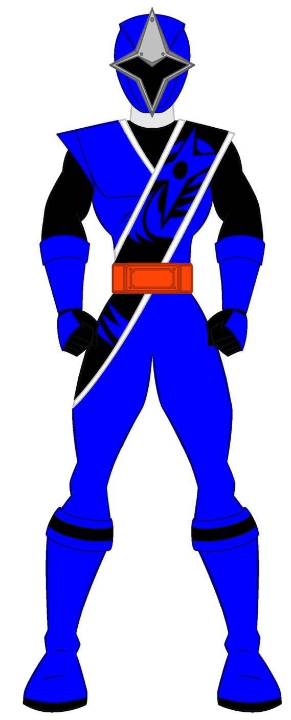 23. Power Rangers Ninja Steel Blue Ranger by PowerRangersWorld999 on