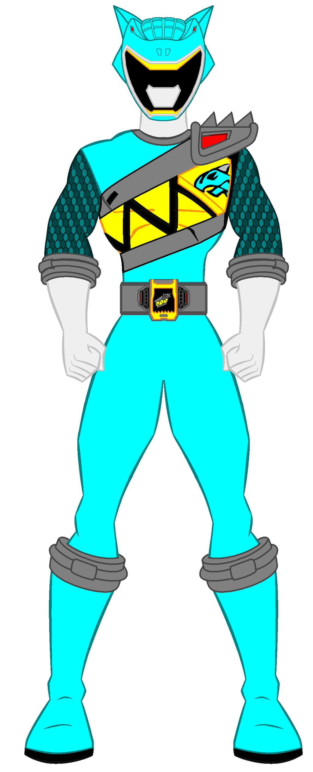 21. Power Rangers Dino Charge - Aqua Ranger by PowerRangersWorld999 on ...