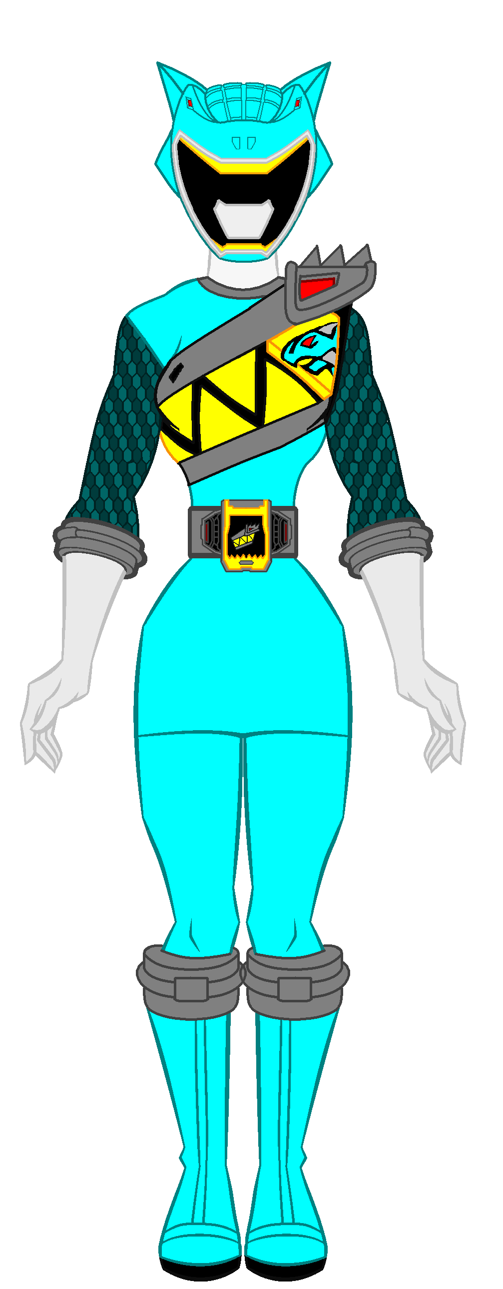 21. Power Rangers Dino Charge - Aqua Ranger Girl by ...