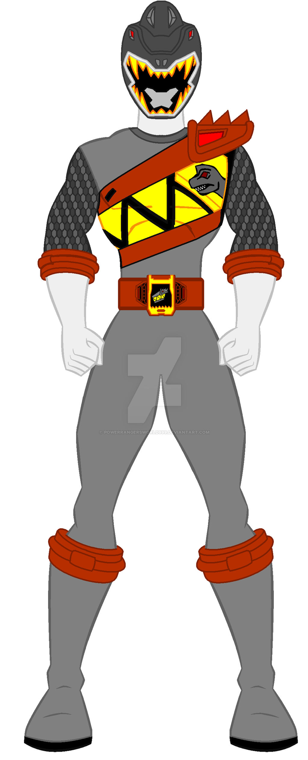 21. Power Rangers Dino Charge - Silver Ranger by PowerRangersWorld999 ...