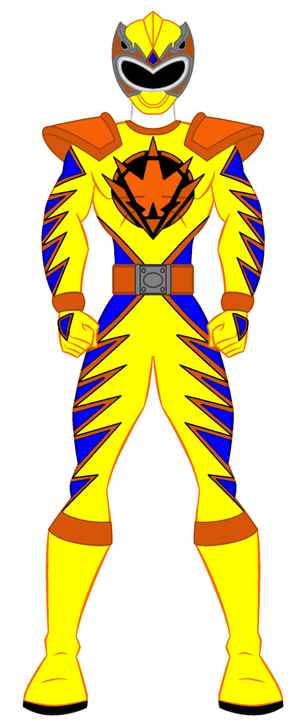 Power Rangers Dino Thunder - Triassic Yellow Boy by ...