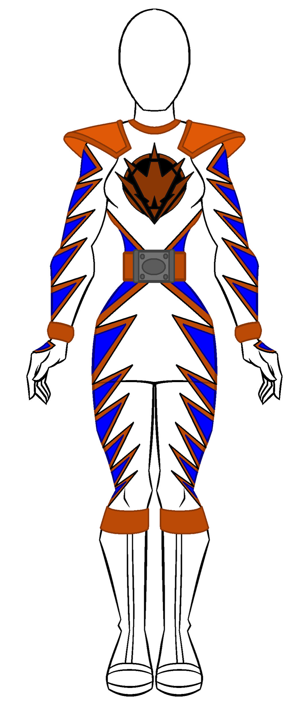 Power Rangers Dino Thunder - Triassic Girl Outline by ...