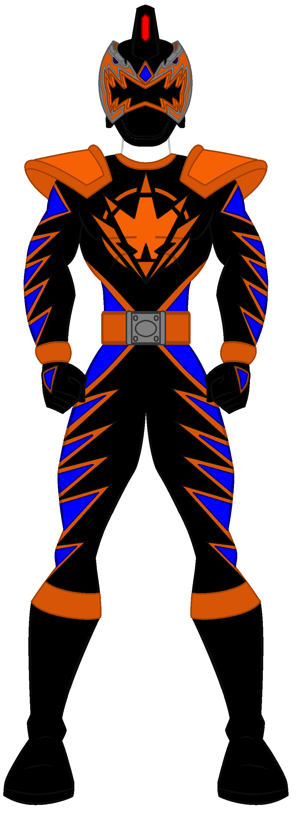 Power Rangers Dino Thunder - Triassic Black by PowerRangersWorld999 on ...