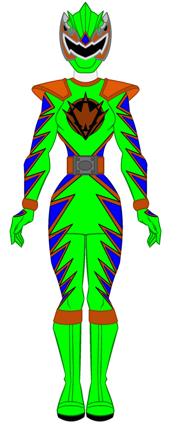 Power Rangers Dino Thunder - Triassic Green by PowerRangersWorld999 on ...