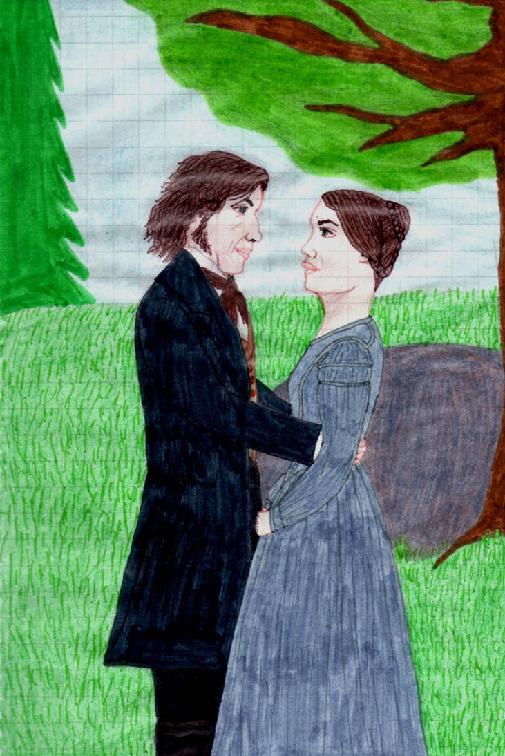 Jane Meets Rochester Mr. Rochester and Jane Eyre by Chocolat93 on DeviantArt