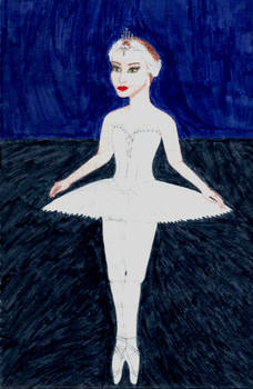 White Swan Ballerina