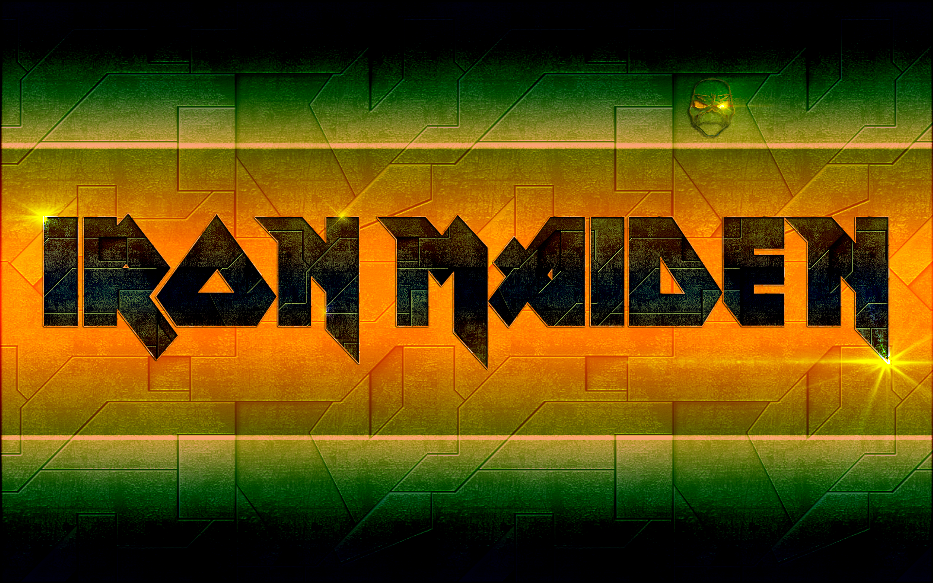 Iron Maiden - mechanic logo