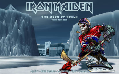 Iron Maiden-TBOS world tour 2016-Montreal-Canada