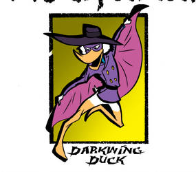 D for Darkwing Duck