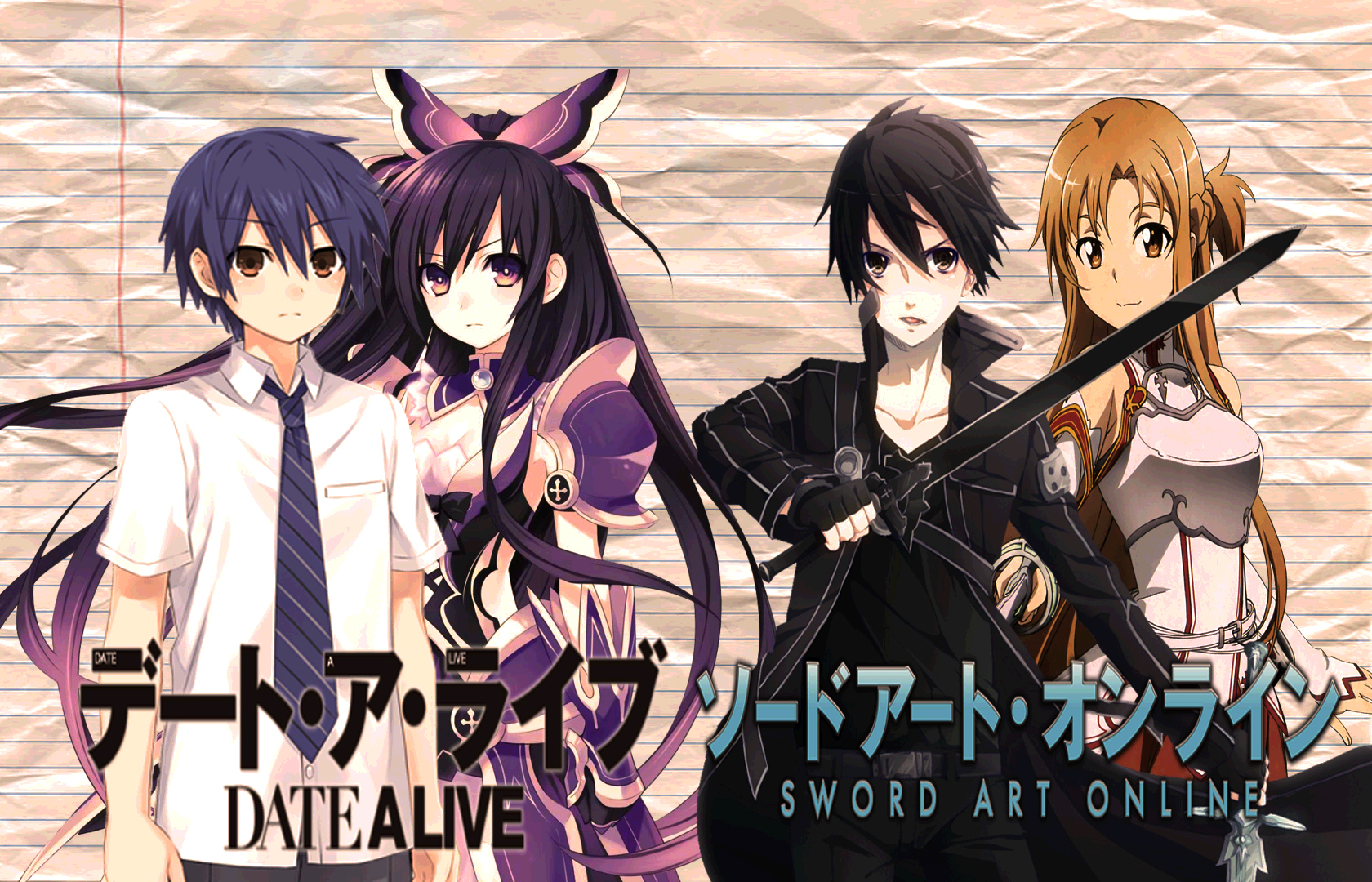 Date A Live And Sword Art Online