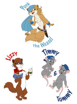 The troublemaker, the bookwork, the twins