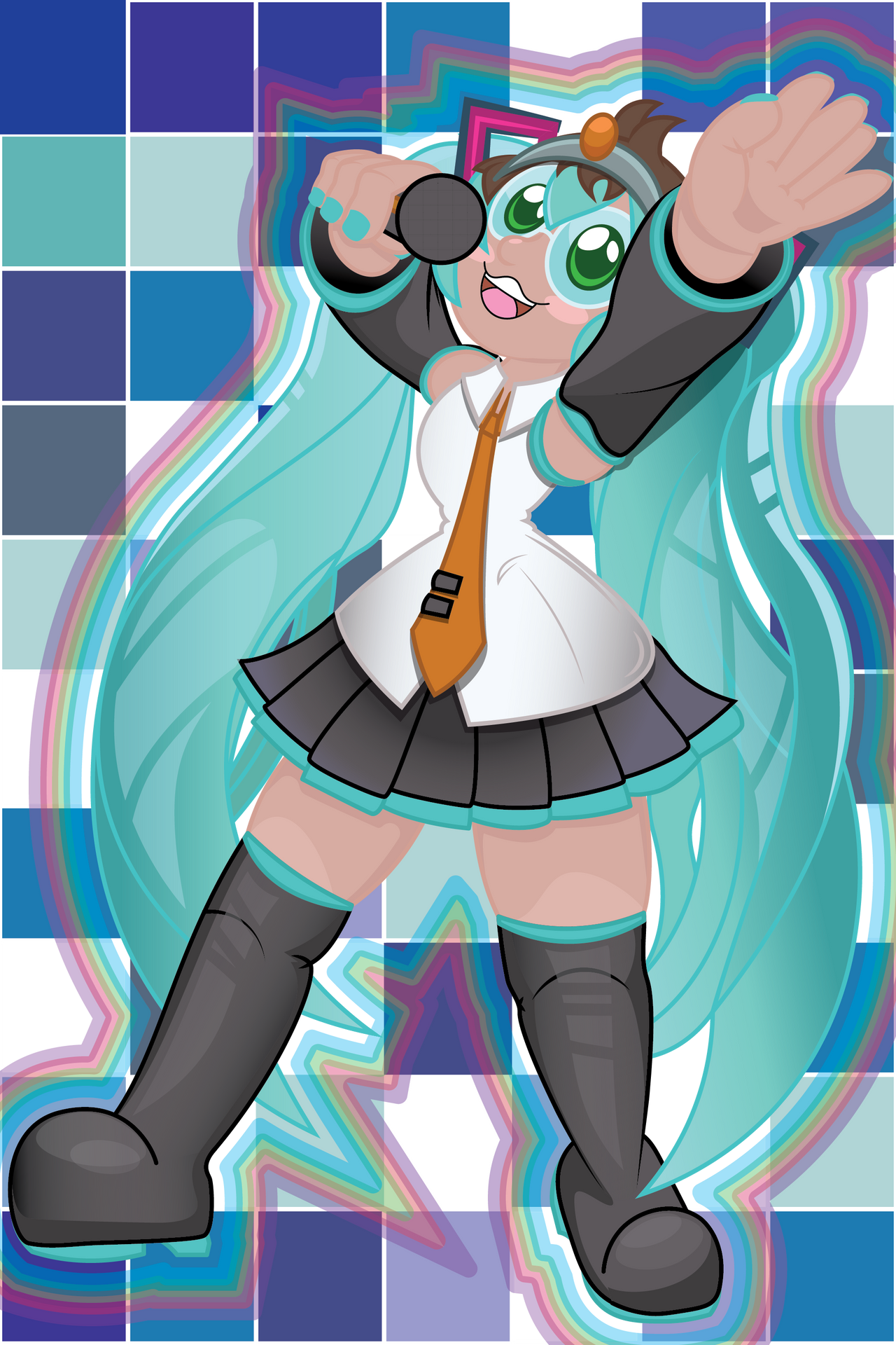 TF Advent Calendar Hatsune Miku by playfingers on DeviantArt