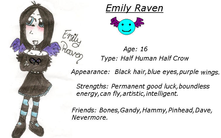 Emily Raven Character Profile by Slytherin-Princess08 on DeviantArt